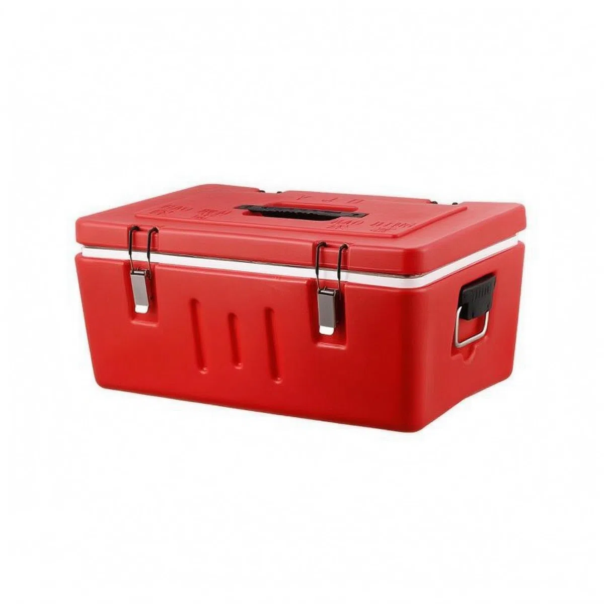 KESOTO Unidad Térmica Aislada Recipiente de, CF-Caja Térmica De Rejilla Única Tapa Doble Con Revestimiento Interior Extraíble